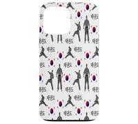 Drapeau de la Corée du Sud pour Arts Martiaux de Taekwondo Fighter Coque pour iPhone 13 Pro Max
