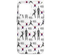 Drapeau de la Corée du Sud pour Arts Martiaux de Taekwondo Fighter Coque pour iPhone 16 Pro Max