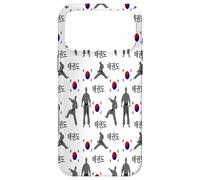 Drapeau de la Corée du Sud pour Arts Martiaux de Taekwondo Fighter Coque pour iPhone 17 Pro Max