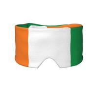 Drapeau de la Côte d'Ivoire - Masque de sommeil confortable pour les personnes dormant sur le côté, blocage de la lumière, relaxant sans pression