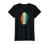 Drapeau de la Côte D'Ivoire Patriotique Pride Heritage Cadeau T-Shirt Graphique avec Valeur