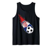 Drapeau de la Croatie Graphique Croatie Pride Heritage Débardeur