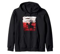 Drapeau de la fête Nationale Polonaise Hussar Husaria Polska Pologne Sweat à Capuche