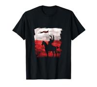 Drapeau de la fête nationale polonaise Hussar Husaria Polska Pologne T-Shirt