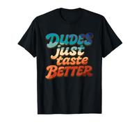 Drapeau de la fierté Arc-en-Ciel « Just Taste Better » pour Homme LGBTQ T-Shirt