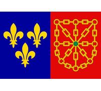 Drapeau De La Fierté Belle Île En Mer Bretagne France Imperméable Bannière De Cour Durable Drapeau Décoratif De Jardin Pour Balcon Pelouse Vacances 3X5 Ft