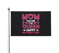 Drapeau De La Fierté Bonne fête des mères Bannière de Cour pour Maison 3x5 | FT Durable Drapeaux Décoratif Double Face Bannière pour Extérieure Intérieur