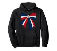 Drapeau de la fierté Dominicaine de la République Dominicaine pour Fille Sweat à Capuche