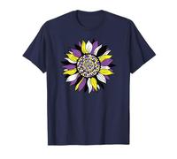 Drapeau de la fierté du Tournesol Non Binaire LGBTQIA T-Shirt