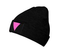 Drapeau De La Fierté LGBT Triangle Rose Femme Homme Watch Cap Respirant Skull Cap Coupe-Vent Bonnets Hiver pour Toutes Les Saisons Course À Pied Sport