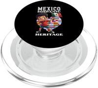 Drapeau de la fierté Mexicaine du Mexique - Patrimoine hispanique PopSockets PopGrip pour MagSafe