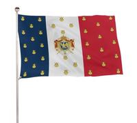 Drapeau De La Fierté Napoléon III Impérial Bannière de Cour pour Pelouse | 3x5 FT Amusant Drapeau de Bienvenue Double Face Bannière pour Extérieure Intérieur