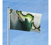 Drapeau De La Fierté Pas De Guerre Avec L'Iran Durable Drapeaux De Cour Uv Fade Résistant Bannière Pour Pelouse Extérieure Patio 3X5 Ft