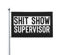 Drapeau De La Fierté Superviseur Du Désastre Durable Drapeau Décoratif De Jardin Uv Fade Résistant Bannière Décorative Pour Extérieure Fête D'Intérieur 3X5 Ft