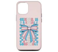 Drapeau de la fierté Trans transgenre Le Genre est Une Construction Sociale Coque pour iPhone 12/12 Pro