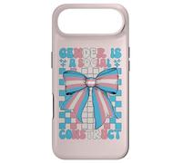 Drapeau de la fierté Trans transgenre Le Genre est Une Construction Sociale Coque pour iPhone Air
