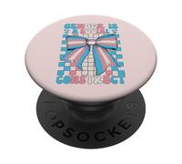Drapeau de la fierté Trans transgenre Le Genre est Une Construction Sociale PopSockets PopGrip Adhésif