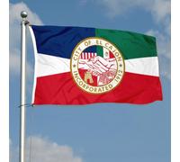 Drapeau De La Fierté Ville D'El Cajon Amusant Bannière Uv Fade Résistant Drapeaux Décoratif Pour Intérieur Vacances Maison 3X5 Ft