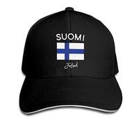 Drapeau De La Finlande Homme Femme Chapeaux Pare-Soleil Vintage Strapback Cap Lègére Casquette De Baseball pour Adulte Trucker Hip Pop