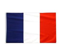 Drapeau de la France 90 x 150 cm avec œillets pour le hisser