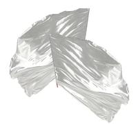 Drapeau de la garde de couleur, drapeau de culte pour l'église de danse 2pcs 55 pouces semi-cercle louanges drapeau de danse avec de la soie de tige comme une bannière de danse adoration argenté