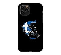 Drapeau de la Grèce avec cœur imprimé « Proud to Be Greek I Love Athens » Coque pour iPhone 11 Pro