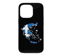 Drapeau de la Grèce avec cœur imprimé « Proud to Be Greek I Love Athens » Coque pour iPhone 13 Pro