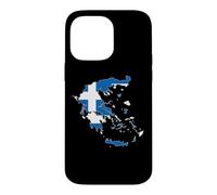 Drapeau de la Grèce avec cœur imprimé « Proud to Be Greek I Love Athens » Coque pour iPhone 14 Pro Max