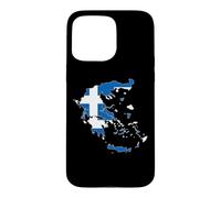 Drapeau de la Grèce avec cœur imprimé « Proud to Be Greek I Love Athens » Coque pour iPhone 15 Pro Max