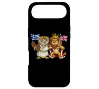 Drapeau de la Grèce et du Royaume-Uni Origines grecques Coque pour iPhone Air