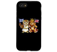 Drapeau de la Grèce et du Royaume-Uni Origines grecques Coque pour iPhone SE (2020) / 7/8