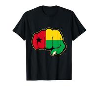 Drapeau de la Guinée-Bissau, drapeau de la Guinée-Bissau, drapeau de la Guinée-Bissau. T-Shirt