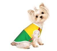 Drapeau de la Guinée-Bissau T-shirt respirant sans manches pour petit chien et chat Taille M