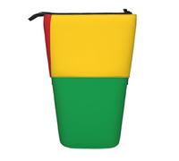 Drapeau de la Guinée-Bissau - Trousse à crayons extensible - Multi-design - Tissu Oxford - Hauteur réglable - Multi-usage - Trousse de maquillage