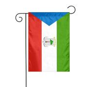 Drapeau de la Guinée équatoriale de jardin 30 x 45 cm vertical double face Ferme Vacances