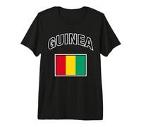 Drapeau de la Guinée T-Shirt Haut de Gamme