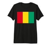Drapeau de la Guinée T-Shirt Haut de Gamme