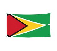 Drapeau de la Guyane à suspendre pour les fêtes en bord de mer ou les festivals, etc