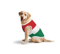 Drapeau de la Hongrie Imprimé Respirant Vêtements pour Chien Chemises