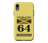 Drapeau de la Jamaïque 64e Jour de l'Indépendance de la Jamaïque Coque pour iPhone XR