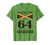 Drapeau de la Jamaïque 64e Jour de l'Indépendance de la Jamaïque T-Shirt