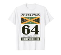 Drapeau de la Jamaïque 64e Jour de l'Indépendance de la Jamaïque T-Shirt