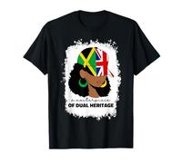 Drapeau de la Jamaïque et de la Jamaïque Britannique pour Fille et Femme T-Shirt