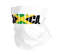 Drapeau De La Jamaïque Homme Femme Echarpe Tête Pirate Unique Décoration Faciale Anti-Solaire Bandana pour Randonnée Yoga Ski