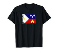 Drapeau de la Louisiane Cajun Acadiana T-Shirt