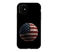 Drapeau de la Lune Américaine Espace Astronomie Patriotique Coque pour iPhone 11