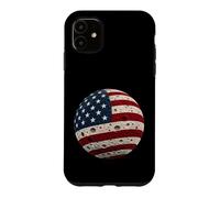 Drapeau de la Lune Américaine Espace Astronomie Patriotique Coque pour iPhone 11