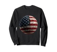 Drapeau de la Lune Américaine Espace Astronomie Patriotique Sweatshirt