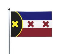 Drapeau de la nation L'Manberg, Dream Smp, 90 x 150 cm, résistant à la décoloration, pour extérieur, intérieur, maison, jardin, cour, panneau décoratif
