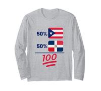 Drapeau de la nationalité de Porto Rican Plus Manche Longue